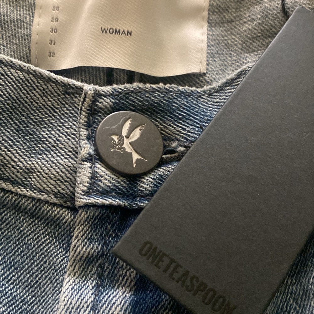 NWT One Teaspoon Freebird Distressed Jeans size 25 - Picture 4 of 4